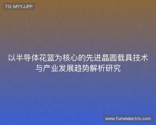 以半导体花篮为核心的先进晶圆载具技术与产业发展趋势解析研究